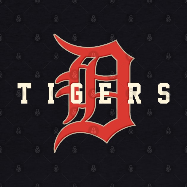 Detroit Tigers 2 by Buck Tee